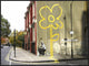 "Pollard Street, London (graffiti attributed to Banksy)"  by Anonymous, 41x31"