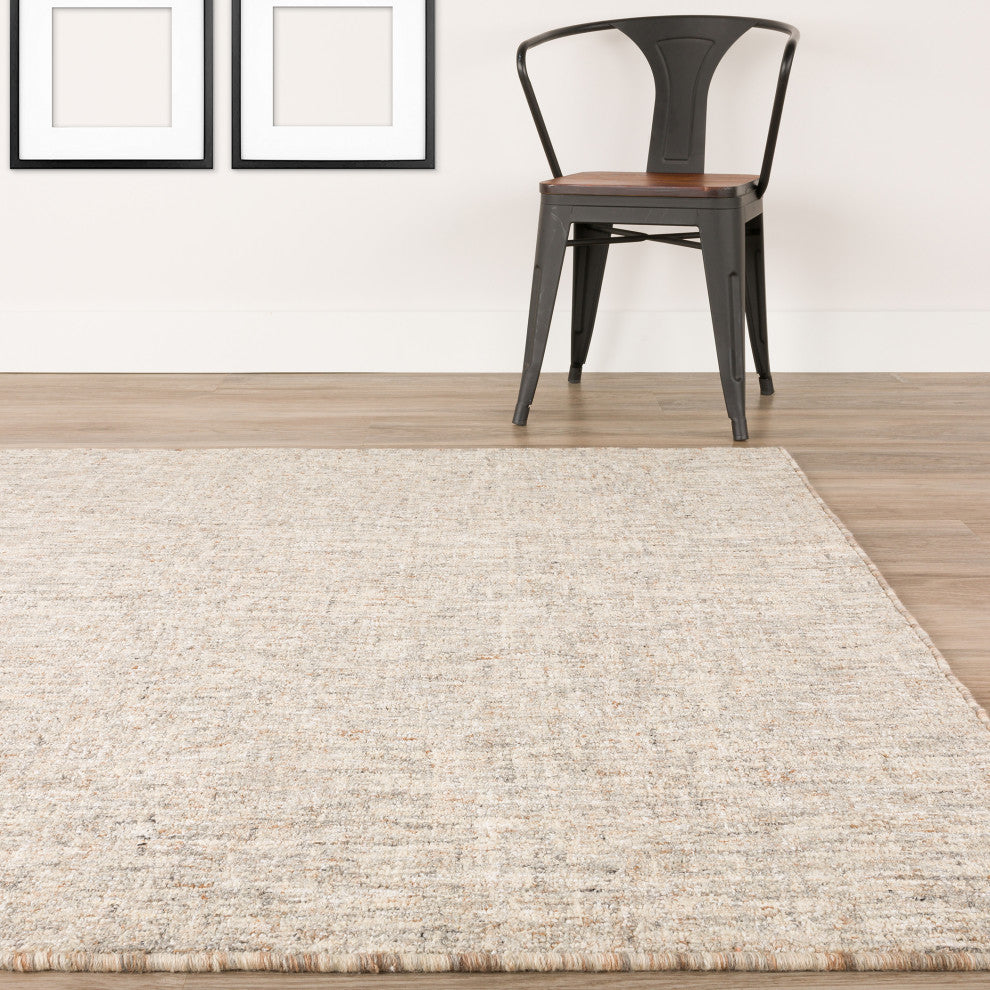 Mateo ME1 Putty 8' x 8' Round Rug