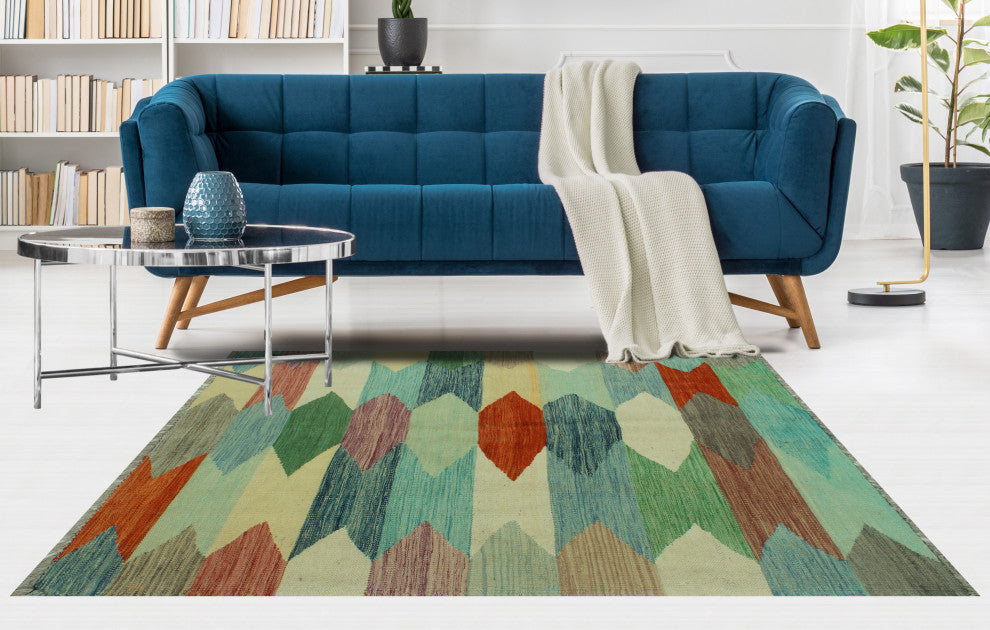 Winchester Kilim Aaliyah Lt. Green Rug