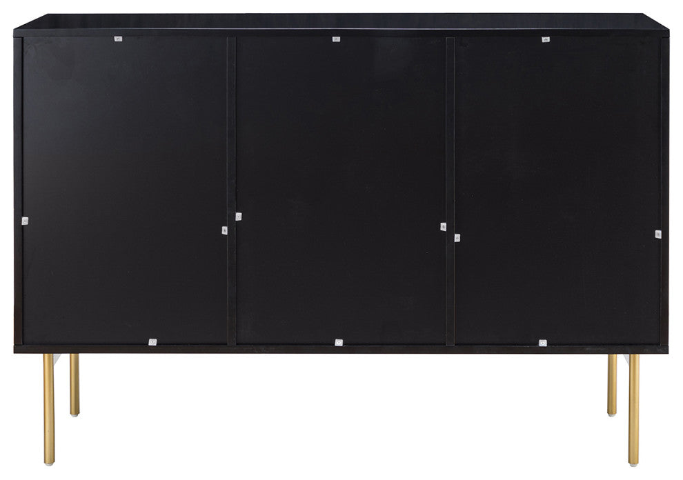 47"W Sideboard, Black