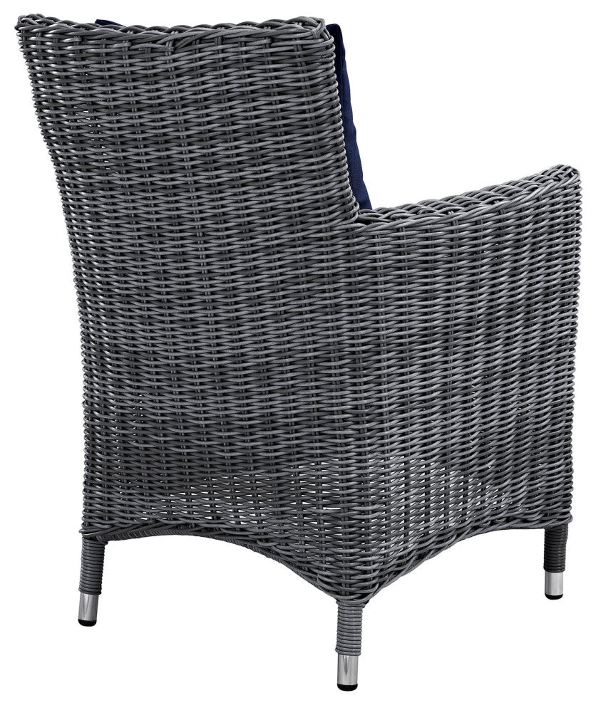 Summon 2-Piece Outdoor Patio Sunbrella Dining Set
