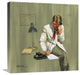 "The Two Faces of Dr. Collier" Stretched Canvas Giclee by Mort Kunstler, 22"x22"