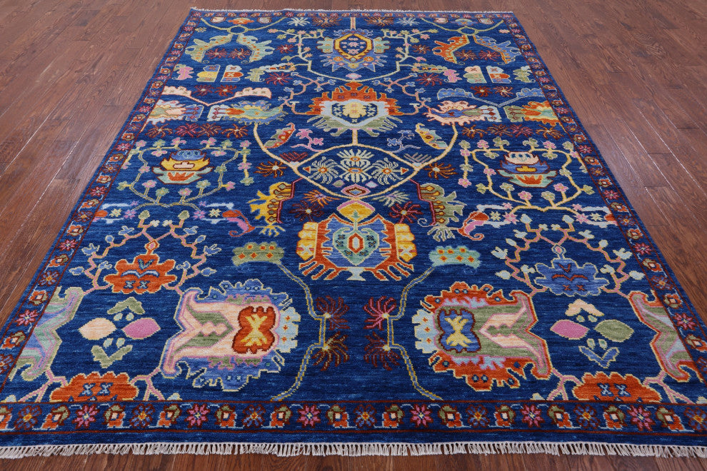 William Morris Hand Knotted Wool Rug 8' 3" X 10' 2" - Q13609
