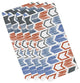 Arrow Geometric Print Napkin, Gray (Set of 4), 19 x 19"