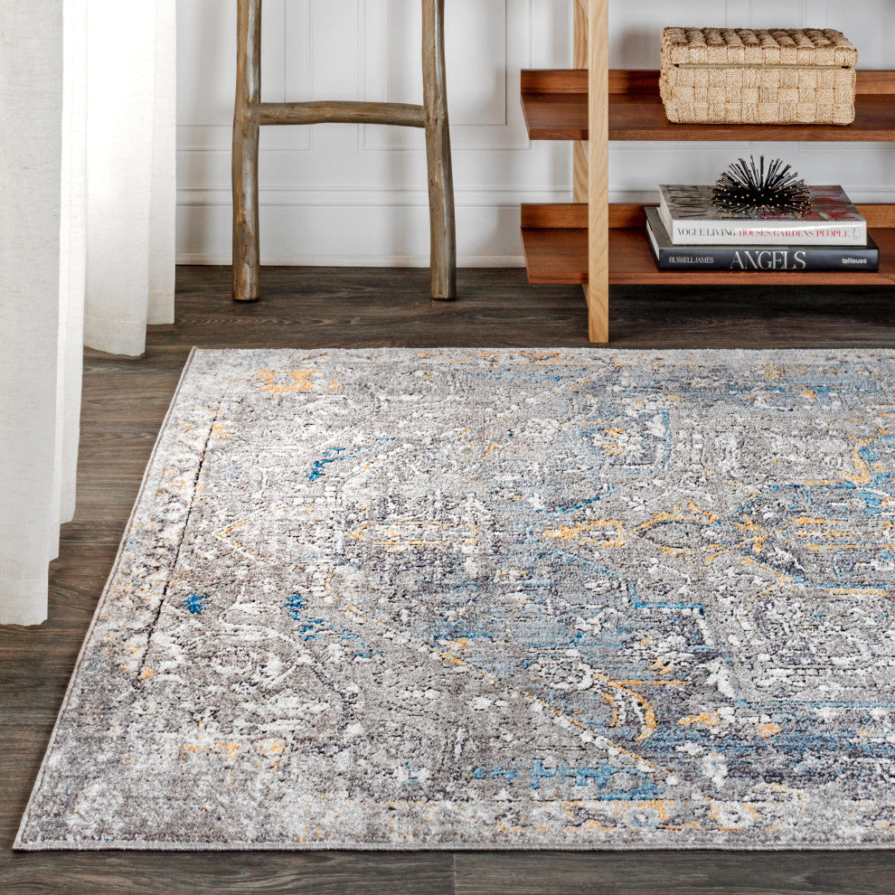 Izmir Vintage Medallion Area Rug, 3 X 5