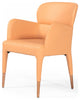 Peach Rosegold Dining Chair