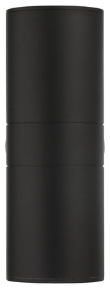 Matira Bi-Directional Outdoor LED Wall Mount, Black