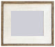 White Barnwood Picture Frame, Lighthouse Whitewash, 5"x5"