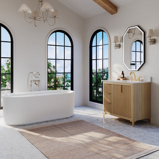 Turlington Bath Vanity Set, Oak, 36"