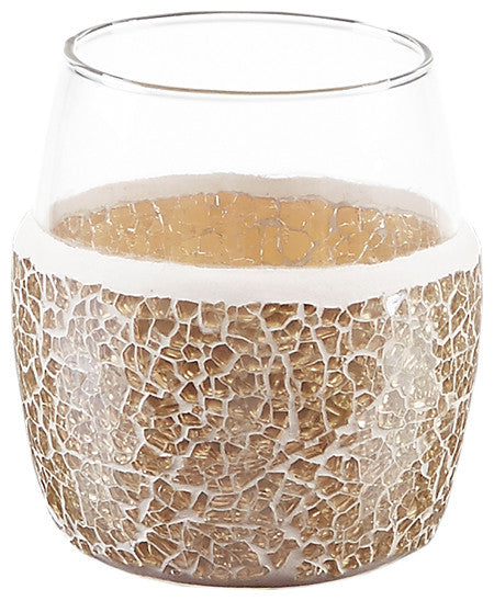 Madison Park Mosaic 4 Piece Bath Accessory Set, Gold