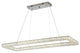 LED Rectangular Chrome Lighting Fixture