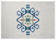 Southwest Medallion Spring Chenille Rug, Dark Cobalt Blue, 5'x7'