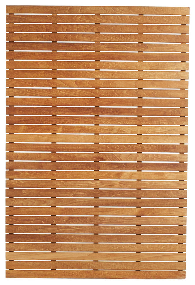 Arb Spateak Shower Bath Mat, 60x40"