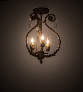 12 Wide Antonia 3 Light Chandelier