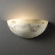 Ambiance Small Quarter Sphere, Wall Sconce, Greco Travertine