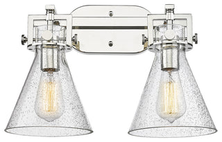 Newton Cone 2 17" Bath Vanity-Light Polished Nickel