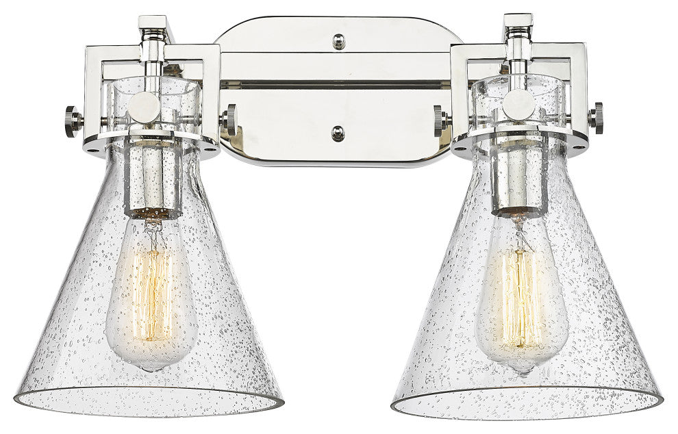 Newton Cone 2 17" Bath Vanity-Light Polished Nickel