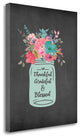 "T G And Blessed" By Jo Moulton, Giclee Print on Gallery Wrap Canvas