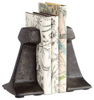 Smithy Bookends, Zinc, Small