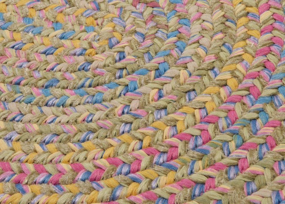 Botanical Isle Rug, Kiwi, 2'x10'