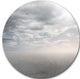 Desert Land And Sky, Landscape Art Disc Metal Artwork, 11"