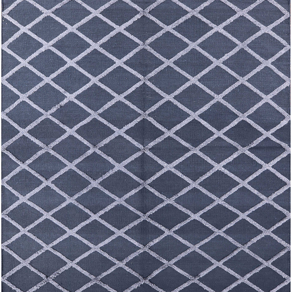 Ahgly Company Indoor Square Mid-Century Modern Area Rugs, 6' Square