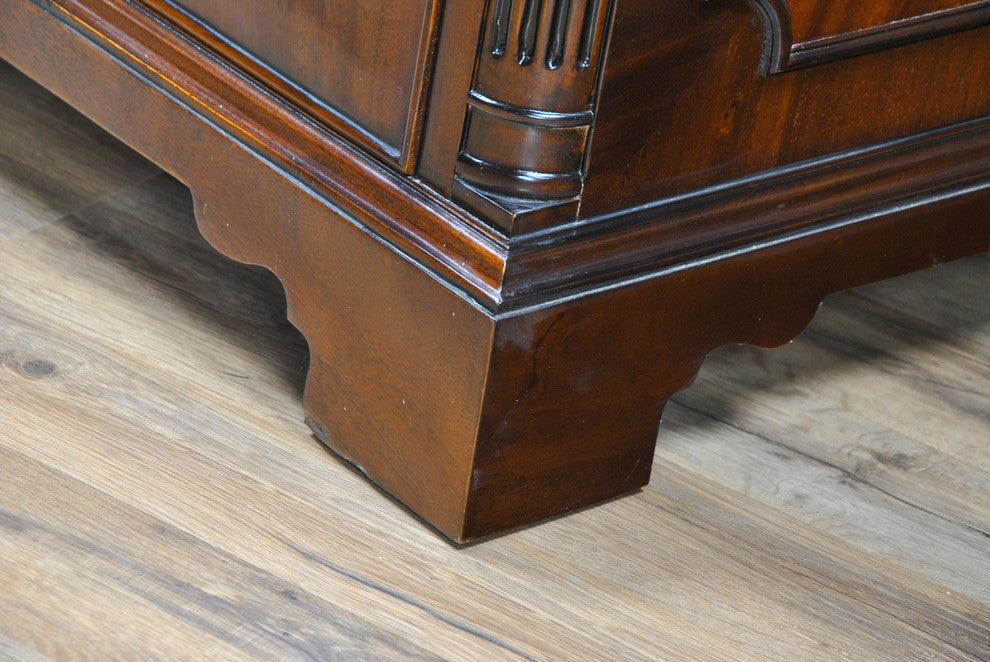 Mahogany 4-Drawer File Drawers