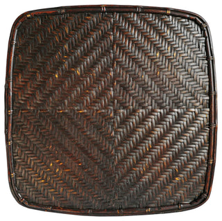 Consigned Akha Thai Square Basket