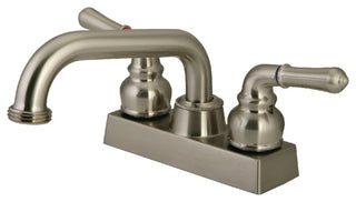 Kingston Brass 2-Handle Laundry Faucet, Brushed Nickel