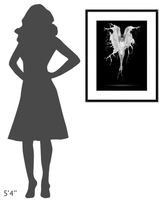 "Creme De Le Creme" Framed Digital Print by Pauline Pentony Ba, 26"x32"