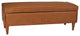 Atley Upholstered Modern Bench With Storage and Solid Wood Legs