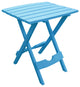 Adams Quik-Fold Side Table, Pool Blue