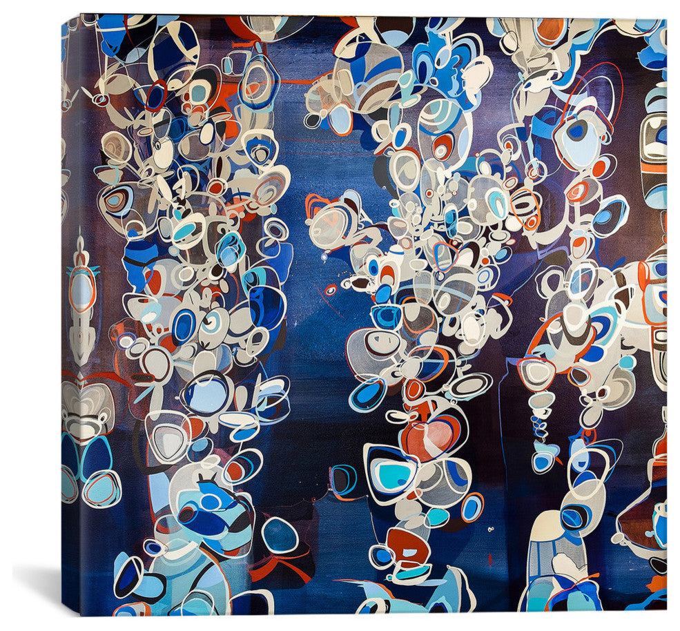 "Oceanic" by Rebecca Moy, 37"x37"