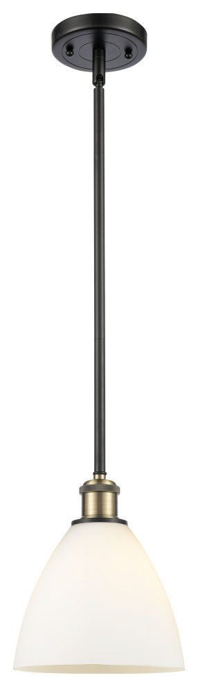 Innovations 516-1S-BAB-GBD-751-LED 1-Light Mini Pendant, Black Antique Brass