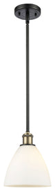 Innovations 516-1S-BAB-GBD-751-LED 1-Light Mini Pendant, Black Antique Brass