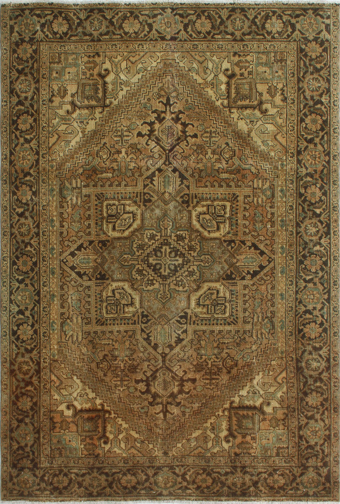 Fine Vintage Michel Brown Rug