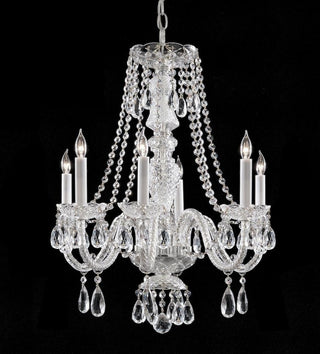Crystorama Traditional Crystal 6-Light Chandelier