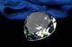Optical crystal Heart Shaped Paperweight