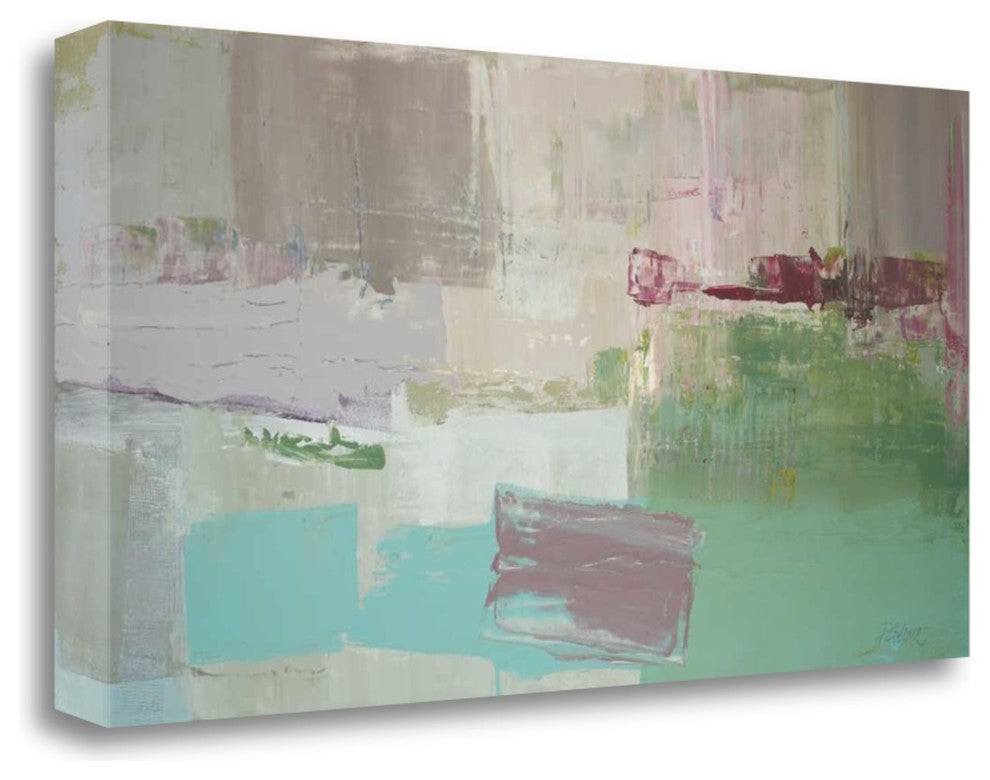 "Garden Steps" By Peter Colbert, Giclee Print on Gallery Wrap Canvas