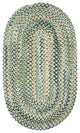 Capel Ocracoke Deep Blue 0425_475 Braided Rugs - 27" X 9' Runner Runner