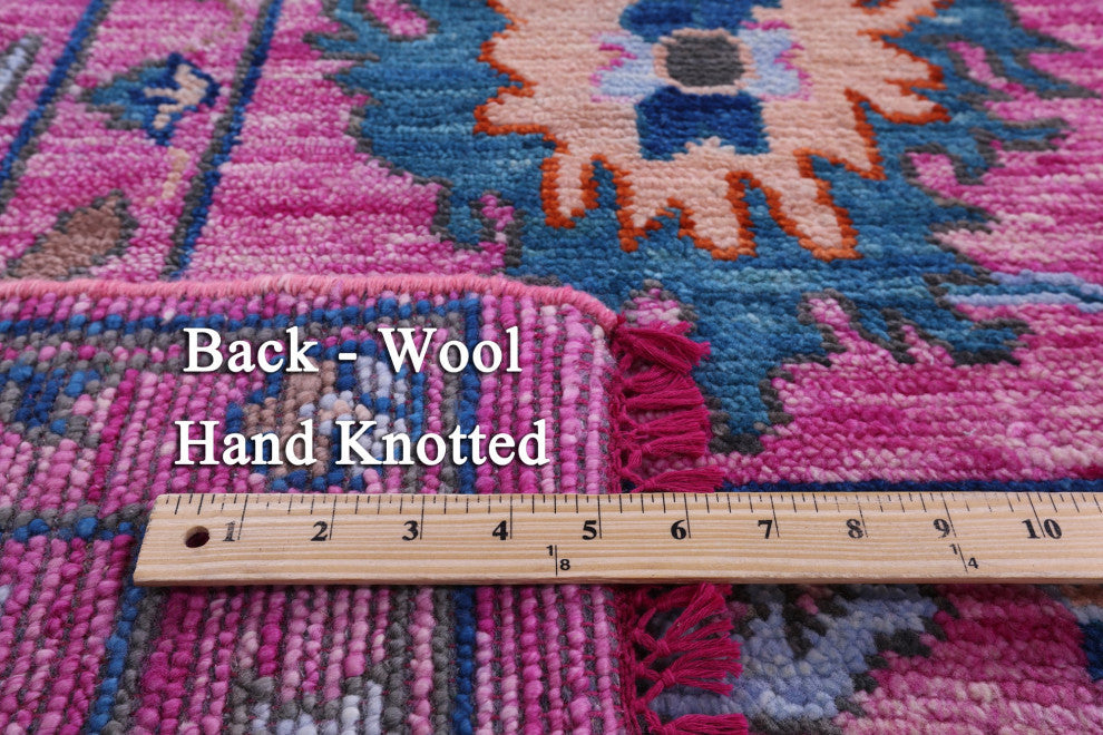 Turkish Oushak Hand-Knotted Wool Rug 8' 11" X 19' 0" - Q13572