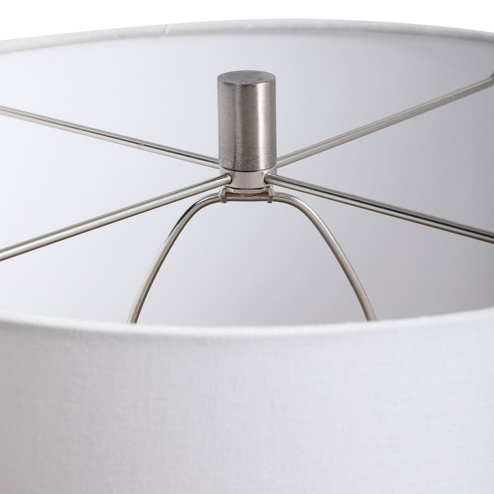 Uttermost Abdel Gray Glaze Table Lamp 28436