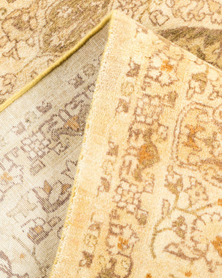 Ruby, One-of-a-Kind Hand-Knotted Area Rug, Green, 6'1"x9'0"