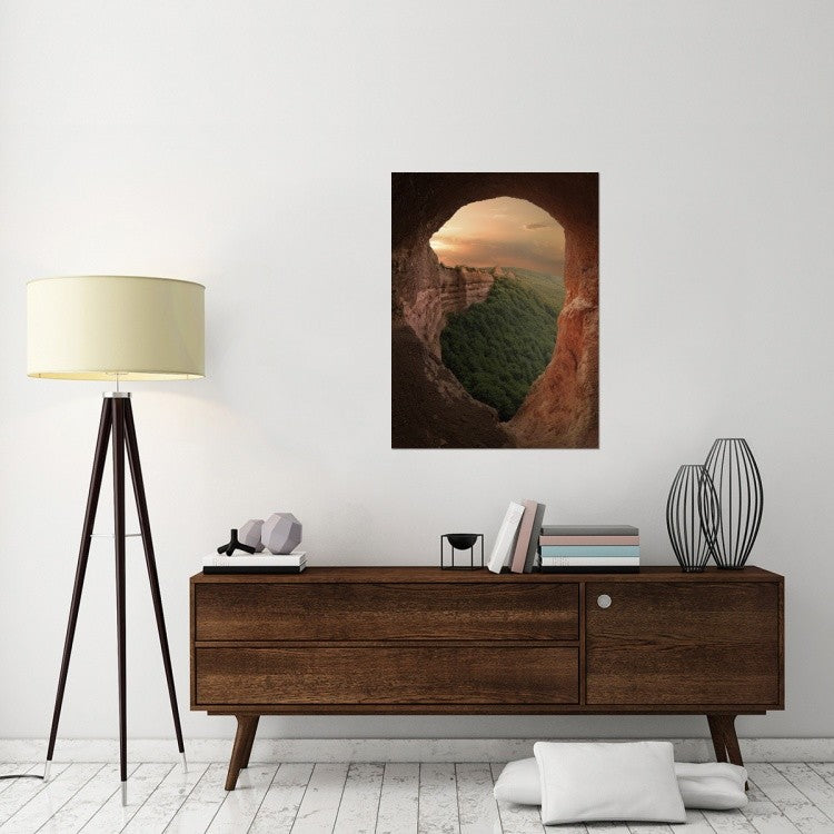 "Slip Down" Stretched Canvas Giclee by Sergio Abevilla, 30x40"