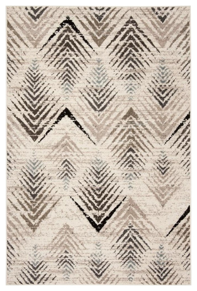 Safavieh Amsterdam Ams110A Geometric Rug, Cream/Beige, 9'0"x12'0"