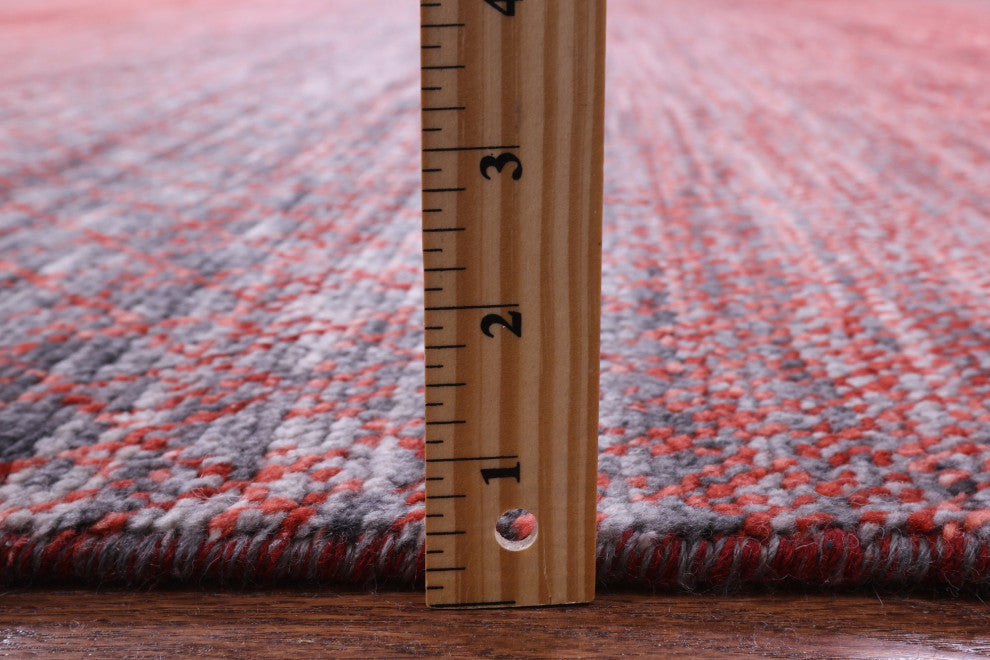 10' 1" X 14' 1" Savannah Grass Hand Knotted Wool Rug - Q13179