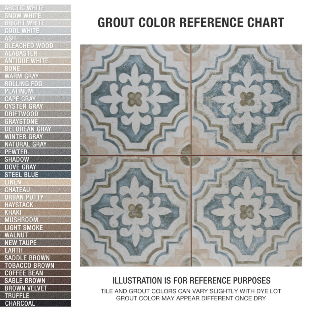Kings Porto Fatima Ceramic Floor and Wall Tile Sample