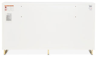 Palm Gate Dresser, Cloud White