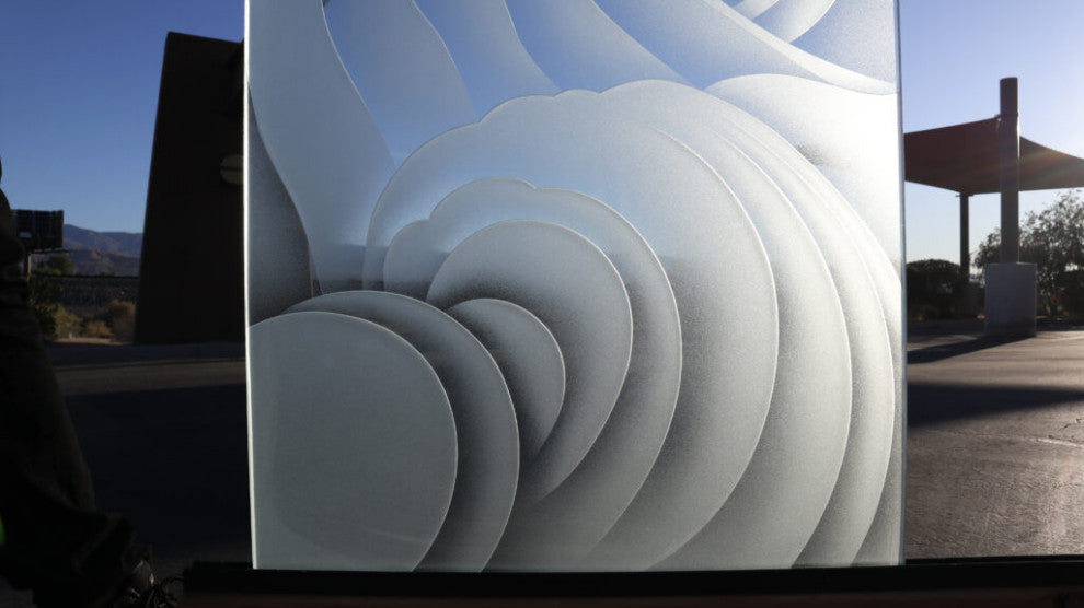Interior Prehung Door or Interior Slab Door - Lily Pads & Lotus - Douglas...