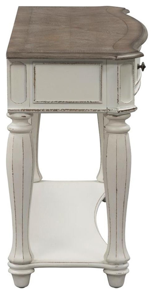 Magnolia Manor White Sofa Table